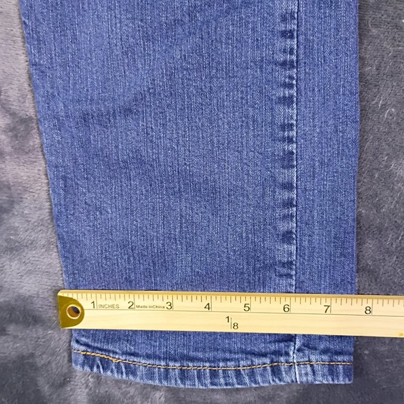 Levis 505 Regular Fit Straight Leg Mens Blue Jeans 32x34 Fits 31x32 Medium Wash - Picture 11 of 12